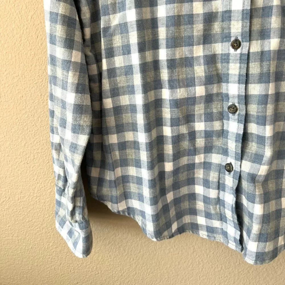Pendleton Plaid Button Down Top - Picture 5 of 7